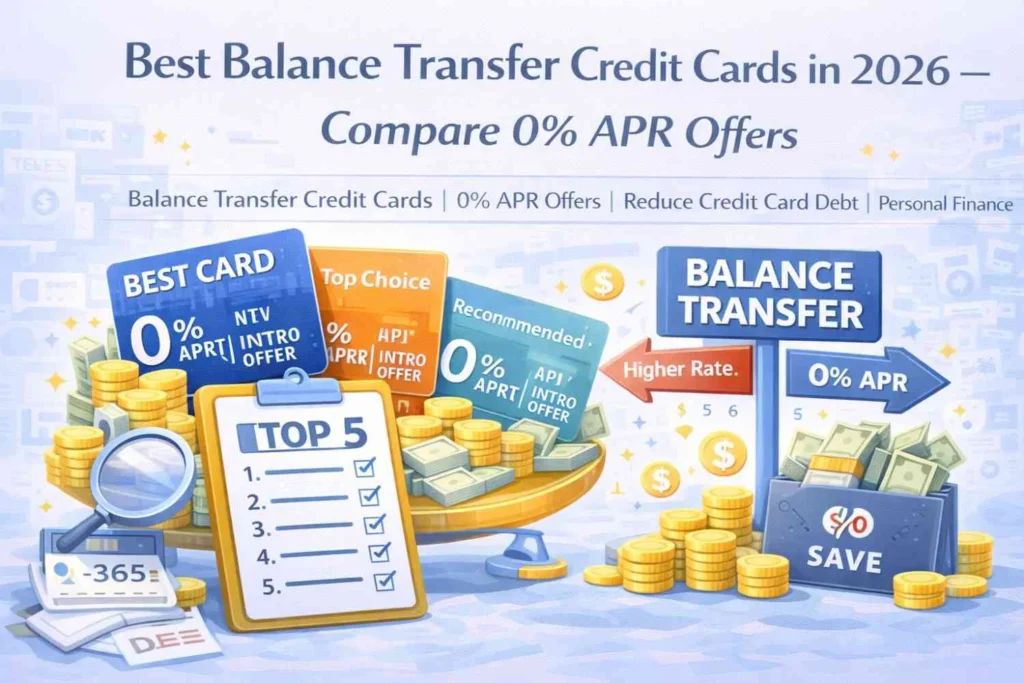 Balance Transfer Credit Cards USA (2026 Guide) – Best Cards to Save on Interest & Pay Off Debt Faster
